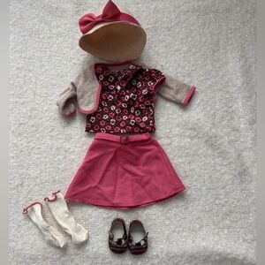 Kit's School Skirt Set for American Girl Doll 2008-2017 Original Complete EUC